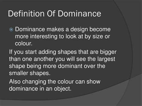Image result for Dominance Explained