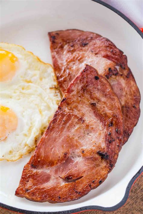 Ham Steak Recipe - Dinner, then Dessert