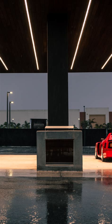 Download wallpaper Ferrari, F40, rear view, Ferrari F40 LM by ...