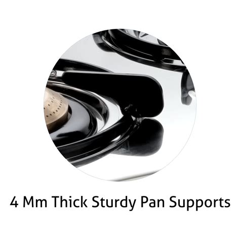 Buy Glen 3-Burner LPG Stainless Steel Gas Stove 1035 SS BB HF