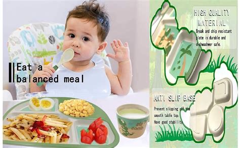 Buy FunBlast Bamboo Fiber Dinner Set - Tableware Set Plate Bowl Cup ...