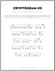 Famous Cryptograms 的图像结果