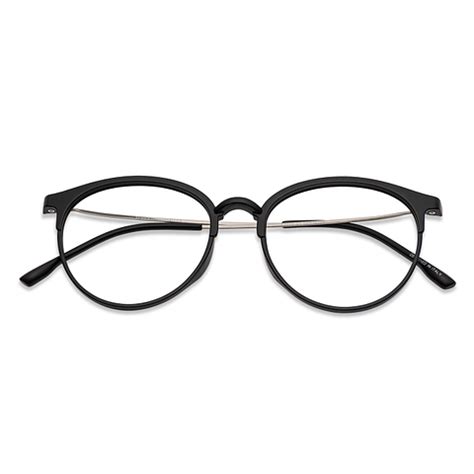 Buy Matte Black Gunmetal Black Full Rim Round Lenskart Air Online Air ...