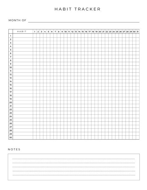 Pin on Free Printable Habit Tracker Templates 🌟