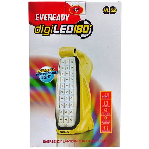 Eveready DigiLED 180 Light - Rechargeable (HL 52) Carton : Amazon.in ...