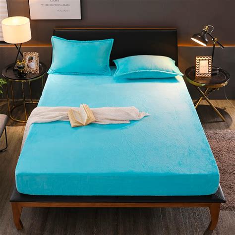 Amazon.com: Velvet Twin XL Fitted Sheet,Flannel Fitted Sheet Plush ...