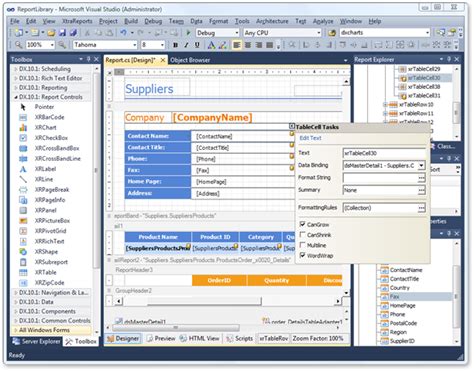 Active Report Viewer 的图像结果