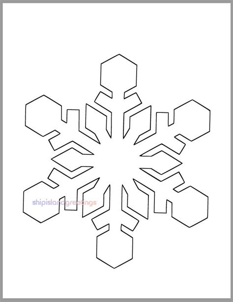 Image result for Snowflake Cutouts