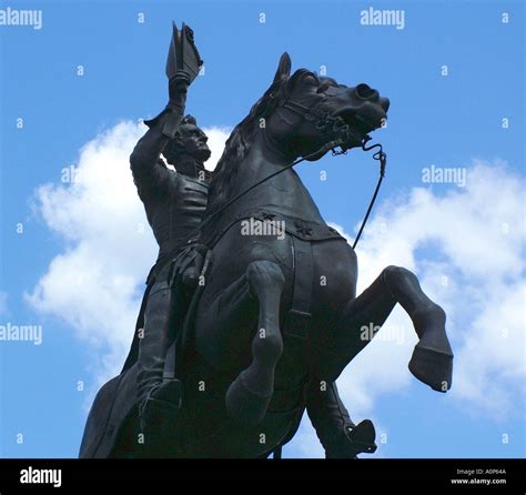 Jackson Square Place d Armes equestrian statue of Andrew Jackson statue ...