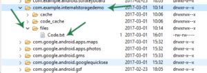 Android Studio Save File to Internal Storage 的图像结果
