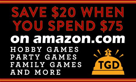 Save $20 When You Spend $75 on Select Games, Amazon Board Game Sale ...
