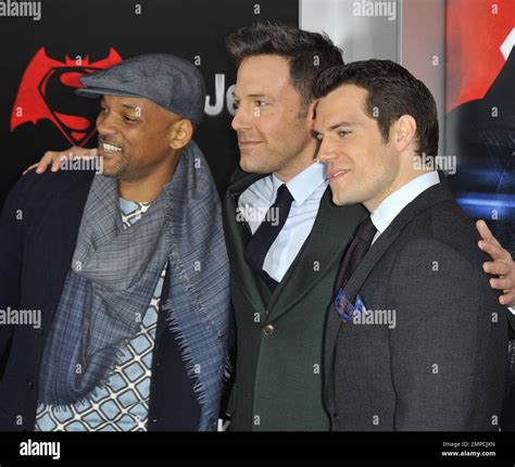 Will Smith, Ben Affleck, Henry Cavill at the New York Premiere of ...