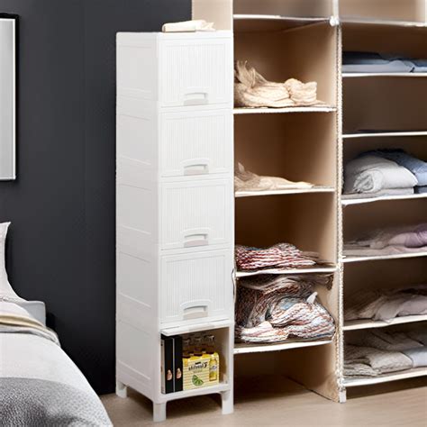 HCN Enterprise 5 Tier Organizer for Clothes Modular Kitchen Storage ...