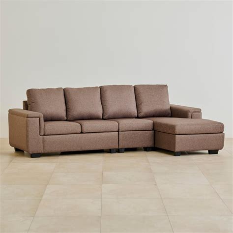Buy Signature NXT Arden Fabric 3-Seater Sectional Sofa with Right ...