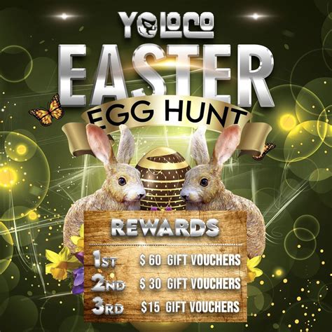 Yo Loco Easter Egg Hunt, 62-72 Batt St, Sydney, NSW, Australia, New ...
