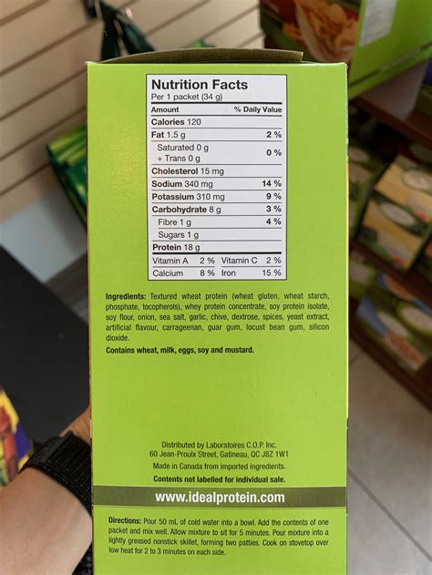 Ideal Protein Products