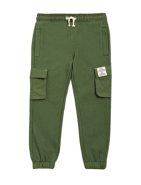 Buy Cotton Cargo Joggers at Marks & Spencer