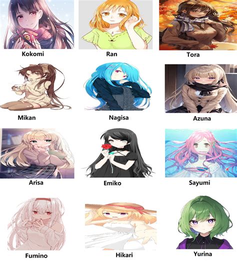 Girls of Night Raven College by surviorlaura on DeviantArt