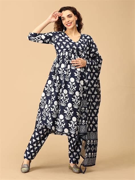 Feeding Kurtis - Maternity Kurtis, Kurta Sets | The Mom Store