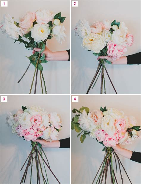 DIY Silk Flower Bouquet with Afloral - Green Wedding Shoes
