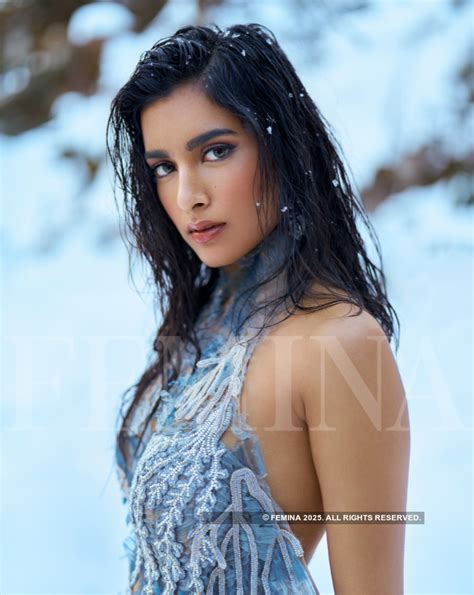 Femina Miss India Nikita Porwal dazzles in winter wonderland in Lamang ...