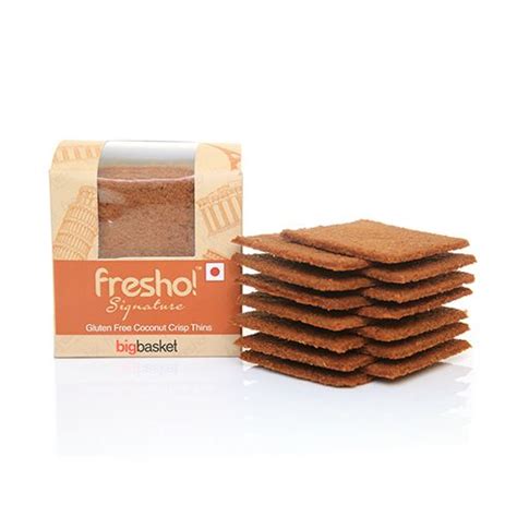 Buy Fresho Signature Thin Cookie Coconut Gluten Free 100 Gm Online At ...