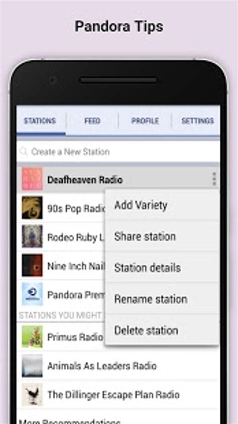 Image result for Pandora Radio Tips