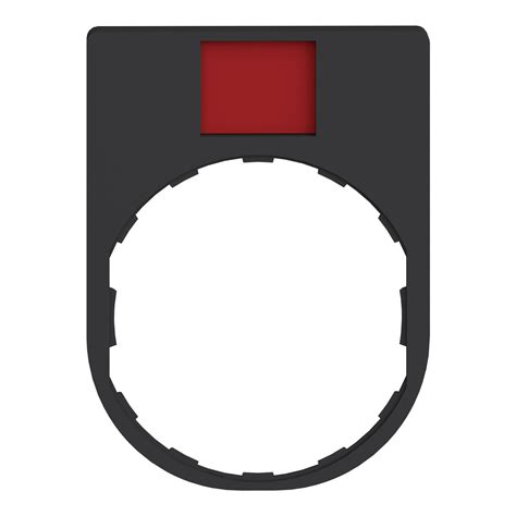 ZBY2135 - Legend holder 30x40mm, Harmony XB4, plastic, with legend ...