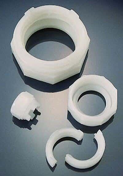 True Union Clamp, PVDF, 38 mm (1-1/2" Tri) from Cole-Parmer India