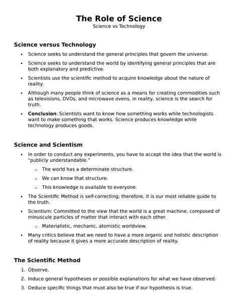 Image result for Science vs Technology Examples