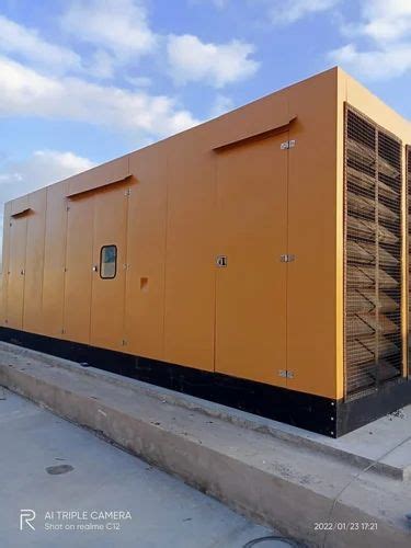 DG Set Sound Proof Enclosures - DG Set Canopy Manufacturer from Greater ...