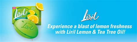 Buy Liril Lemon & Tea Tree Soap, Maintains Oil Balance For Fresh And ...