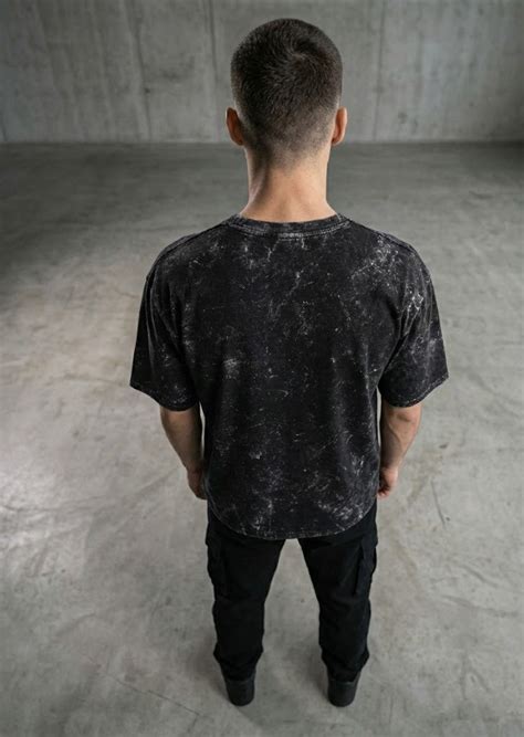 V'Alveno Unisex Acid Washed Oversized T-Shirt