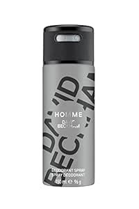 DAVID BECKHAM Homme (New) Deodorant Spray - For Men (150 ml) : Amazon ...