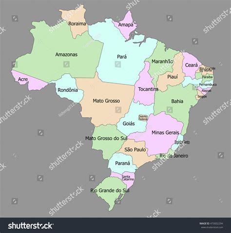 Brazil Map Detailed 的图像结果