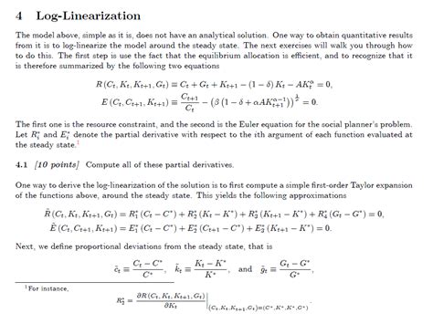Image result for Log Linearization RBC Model