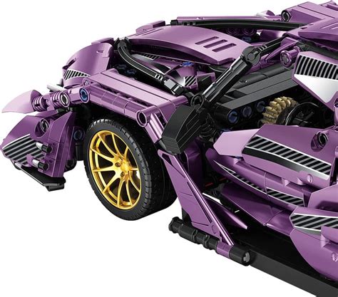 Buy Mesiondy Sports Car Building Blocks Toys Boys or Adults Kits，1:14 ...