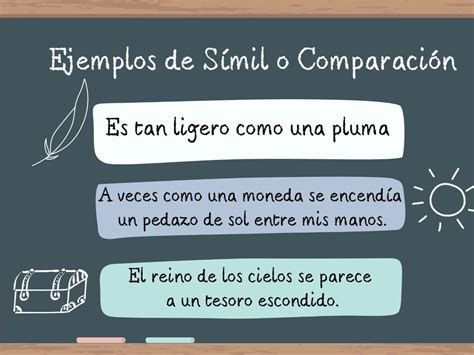 Ejemplos De Símiles QUÉ ES UNA COMPARACIÓN? Se Entiende Por