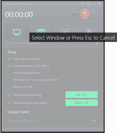 Tutorial Screen Recorder 的图像结果