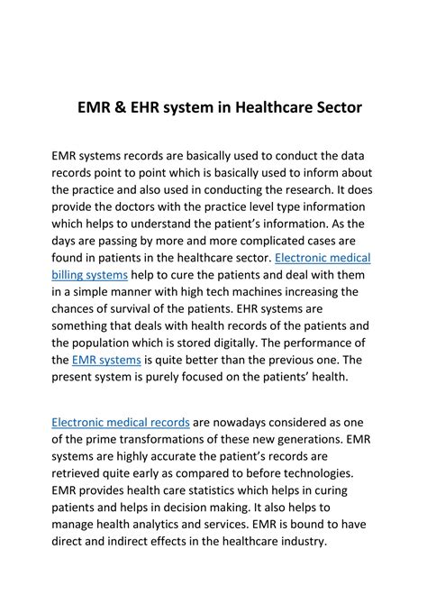 Image result for EMR Systems Tutorial