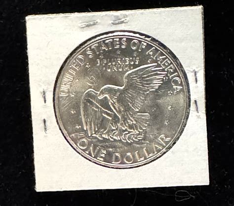 1974-S SILVER EISENHOWER $1 DOLLAR, BRIGHT SHINY UNC GEM COIN, HOLDER ...