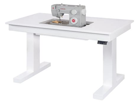 Yoder's Woodworking Adjustable Height Sewing Table S700 – She Sewing Tables