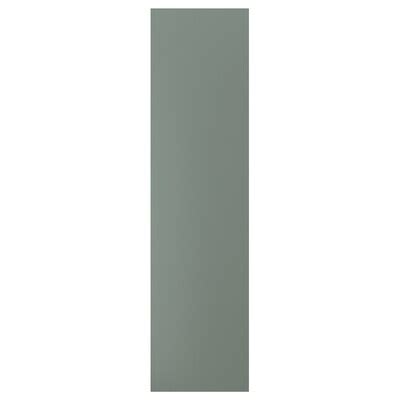NICKEBO cover panel, matt grey-green, 62x240 cm (241/4x941/2") - IKEA