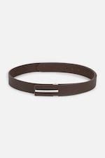 Buy Men Brown Textured Genuine Leather Formal Belt Online - 39629984 ...