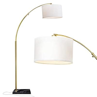 Buy Brightech Logan Arc Floor Lamp, Bright Standing Lamp for Living ...