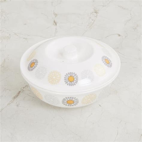 Buy Meadows Siena Serving Bowl- White- Melamine- 20 x 12 cm from Home ...