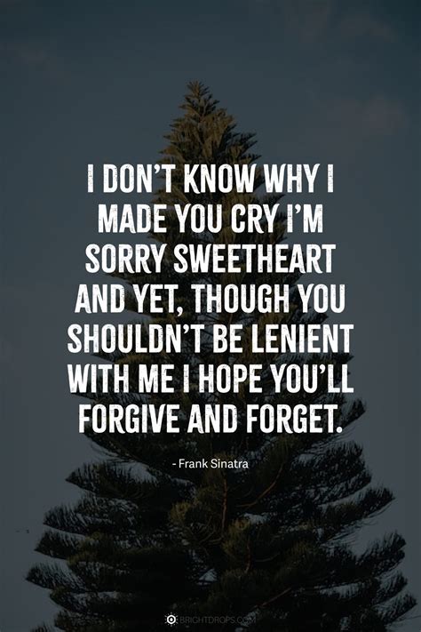 Forgiveness Apology Quotes