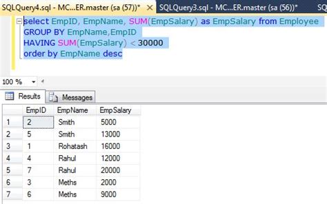 Image result for With Clause in SQL Server
