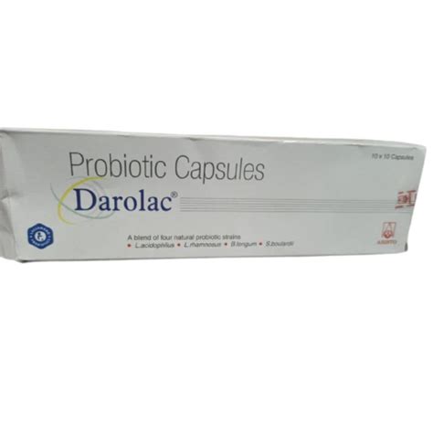 Health Pulse Medicines Probiotic Darolac Capsules, 100 Count : Amazon ...