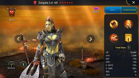 Zargala Champion Guide - RAID: Shadow Legends